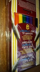 Sargent Art Washable Felt Super Tip Markers Fine Tip – 2 boxes x8 = 16Count