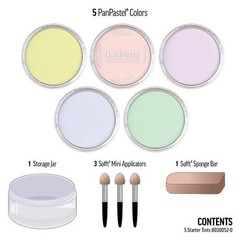 Artist Pastels by GOLDEN, Starter Tints Set, 5 Color, Professional Artist Pas…
