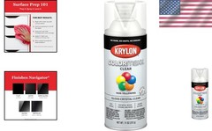 KRYLON COLORmaxx 11oz Acrylic Clear Spray Paint – Gloss Finish for DIY Projects