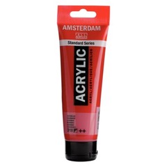 #318 Amsterdam Standard Series All Acrylic CARMINE 120 TUBE