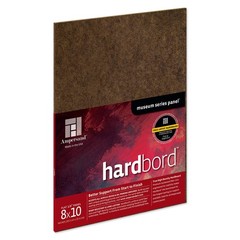 Ampersand Art Supply Hardboard Wood Painting 8″ x 10″, 1/8 Inch Flat Profile