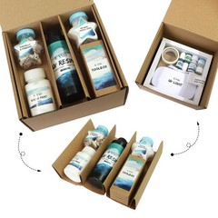 Beach Resin Art Kit for Adults Creative Ocean Themed Gifts DIY Home Decor