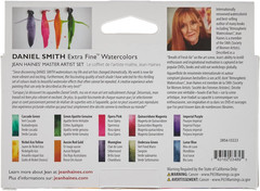 Watercolor, 5ml tubes, Jean Haines Master Artist Set 10 Watercolor