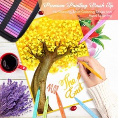 Soucolor Art Supplies for Adults, 72 Colors 1 Count (Pack of 72), 72