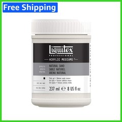 Versatile 8-Oz Effects Medium with Fine Sand – Ideal for Canvas and Paper