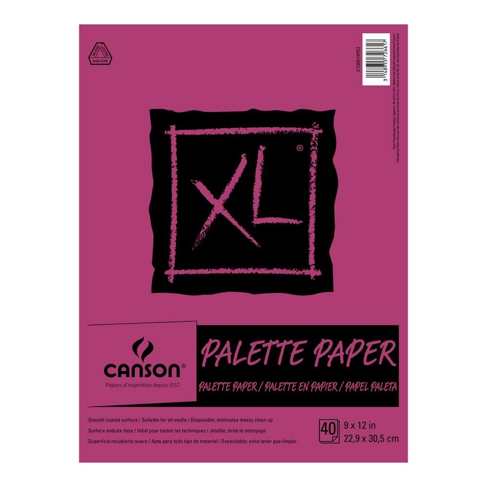XL Series Palette Pad, 9” x 12”, Fold-over Cover, 40 Sheets (100510953)