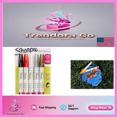 Vibrant Oil-Based Paint Markers – 5 Colors, Medium Point for Rock Painting