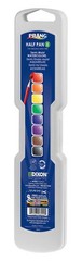 Prang PROFESSIONAL WATERCOLORS, 8 ASSORTED COLORS, RECTANGULAR PAN PALETTE TRAY