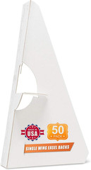 , 9 Inch Self Stick Easel Back, Cardboard Stand, Single Wing, Archival Quality,