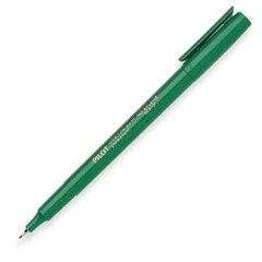 Pilot Extra Fine Point Permanent Marker 0.4mm Tip Green Low Odor Office School