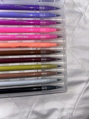 kingart Watercolor Brush Markers 36 Set Multicolor Solid Finish Brush Pens