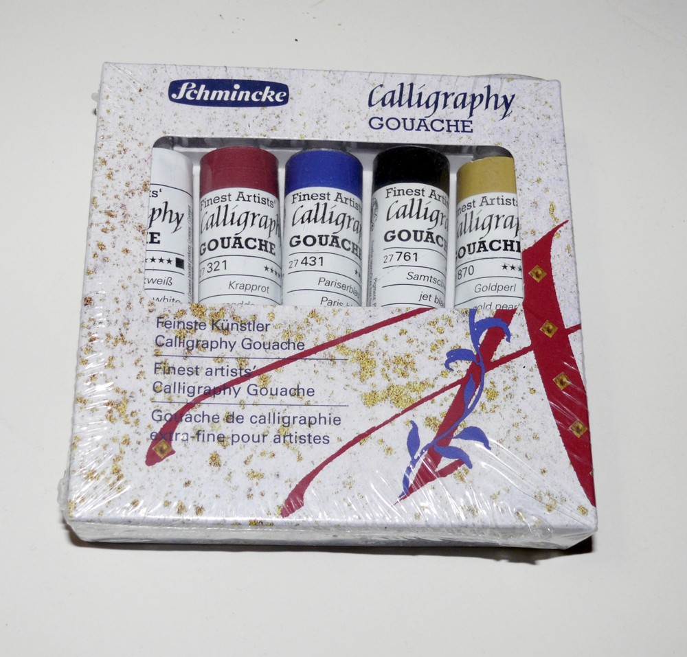Gouache Set from Schmincke – Painting – Calligraphy Big 20ml. Tubes – NEW