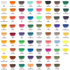 72pcs Soft Pastels Set – 70 Colors + 4 Fluorescent, Black & White Chalk for Draw