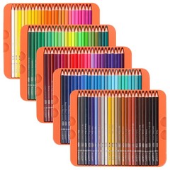 KALOUR Professional Colored Pencils,Set of 120 Colors,Artists Soft Core with Vib