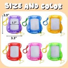 Peohud 24 Pack Mini Magnetic Drawing Board, Bulk Erasable Doodle Sketch White