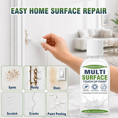White Touch up Paint Pen, White Paint for Wall, High Gloss, Water-Based Acrylic,