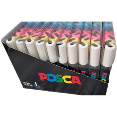 Uni POSCA PC-5M Paint Marker Case Master Box 80 Markers (10×8pc Packs) Japan