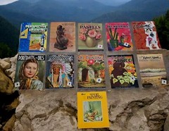 Lot How To Artist Painting Book Foster Water Color Oil Pastels Native Sculpture