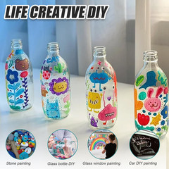 Window Chalk Markers for Cars, Liquid Chalk Marker Pens for Glass, Wet Erase Mar