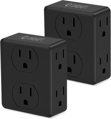 Multi Plug Outlet Splitter, Unidapt Multiple Outlets Extender Adapter with 6 …