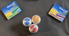 Mega Calligraphy Exotic Scented Ink Bundle-13 Pots & 4Cartridge Packs in VTG Box