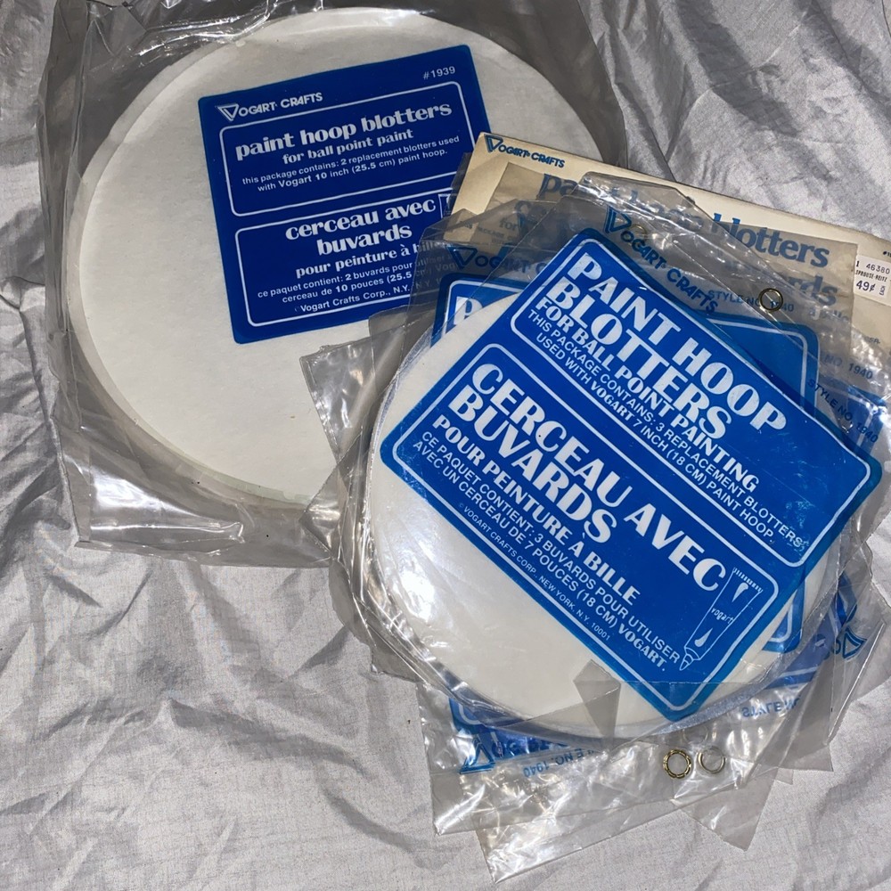 Paint Hoop Blotters 2 Sizes