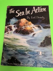 Vintage The Sea In Action By Earl Daniels 83 Walter Foster