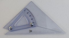 Vintage Charvoz Professional Adjustable Triangle T-86 Made in Denmark.