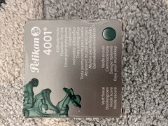 Pelikan 4001 Ink (Dark Green) 30ml, 1 fl. oz Bottle – For Fountain Pen.