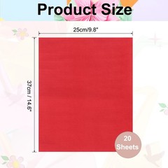 20 Sheet Large Origami Paper 10 x 15 Inch, Shiny Origami Kite Paper
