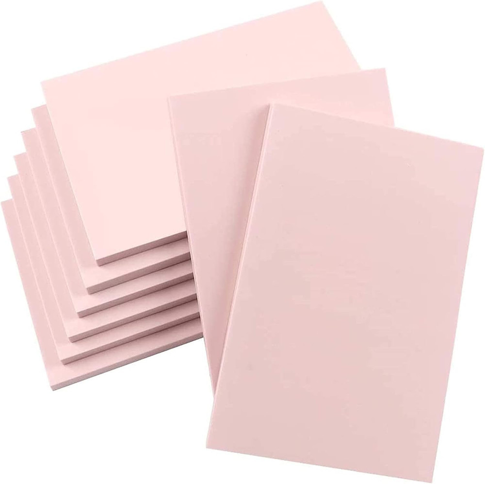 8Pcs 4″X6″ Rubber Carving Blocks, Soft Linoleum Block for Printmaking, Rectangle