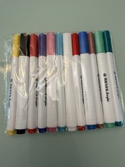 Acrylic Paint Pens, Set of 12 Assorted Color Paint Marker, Craft & Art Supplies
