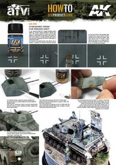 AK Interactive AK069 Streaking Grime for Panzer Grey Vehicles Enamel 35ml – US