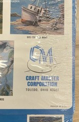 Craft Master Brush Stroke Curious Kitten Oil Painting Kit BRS-159 Sealed Vintage