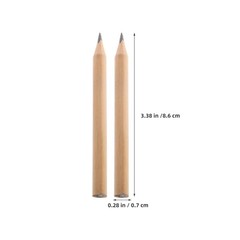 200Pcs Small Wood Pencils Bulk Comfortable Grip Sketching Pencils for Students