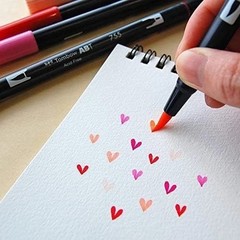Artistic Dual Brush Markers – 10 Pack Celebration Colors for Artists & Crafters