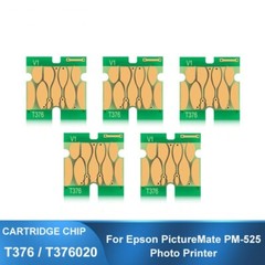 T376 Ink Cartridge Chip For Epson PictureMate PM-525 Photo Printer Four-Color
