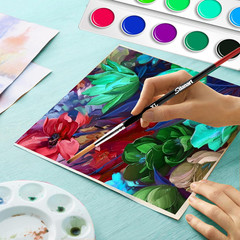 6Pcs Quill Lettering Brushes Set Pinstriping Paint Liner Art Brushes