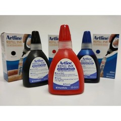 ARTLINE Whiteboard Markers Refill Ink 60ml 12 Bottles Black Blue Red Free Ship