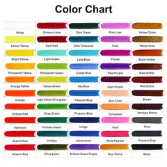 50 Colors Watercolor Pan Artist Set Art Painting Drawing +Water/Paint Draw Brush