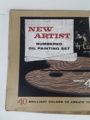 RARE Vintage Craft Master Mountain Waters Paint By Number Set NA-444 Palmer Pann