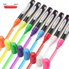 ONUPGO Liquid Chalk Markers, 8 Colors Chalk Pens for Blackboard, Chalkboard Sign