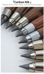 Solid Wood 5.6mm Mechanical Clutch Pencil Ebony Rosewood Sketch Lead Holders
