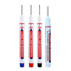4/5Pcs/Set Long Head Markers Bathroom Woodworking Decoration Multi-Purpose Deep