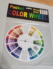 Pocket Color Wheel Mixing Guide for Colors 5″ Diameter New Sealed