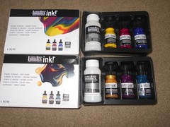 Liquitex Professional Acrylic Ink Essentials Paint 8pc NEW Artist Quality 2 sets