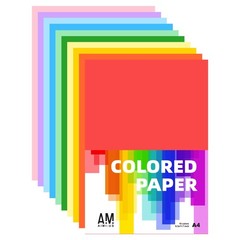 AIMI Assorted Colors Bulk for Kids School Supplies A4 Copy Paper Construction