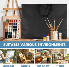 Light Weight Art Portfolio Bag, 36 x 48 Extra Large Art Portfolio Case Light Wei