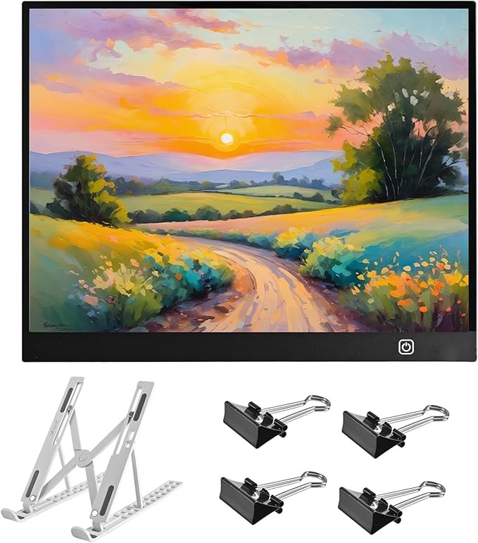 A3 LED Light Box for Tracing and Drawing – Ultra Thin Adjustable Light Table, US