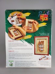 New Vintage 1999 Paint 3D Wrebbit Paint By Number German Pub Wall Art Sealed